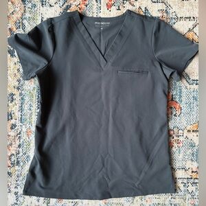 Mandala Grey Scrub Top